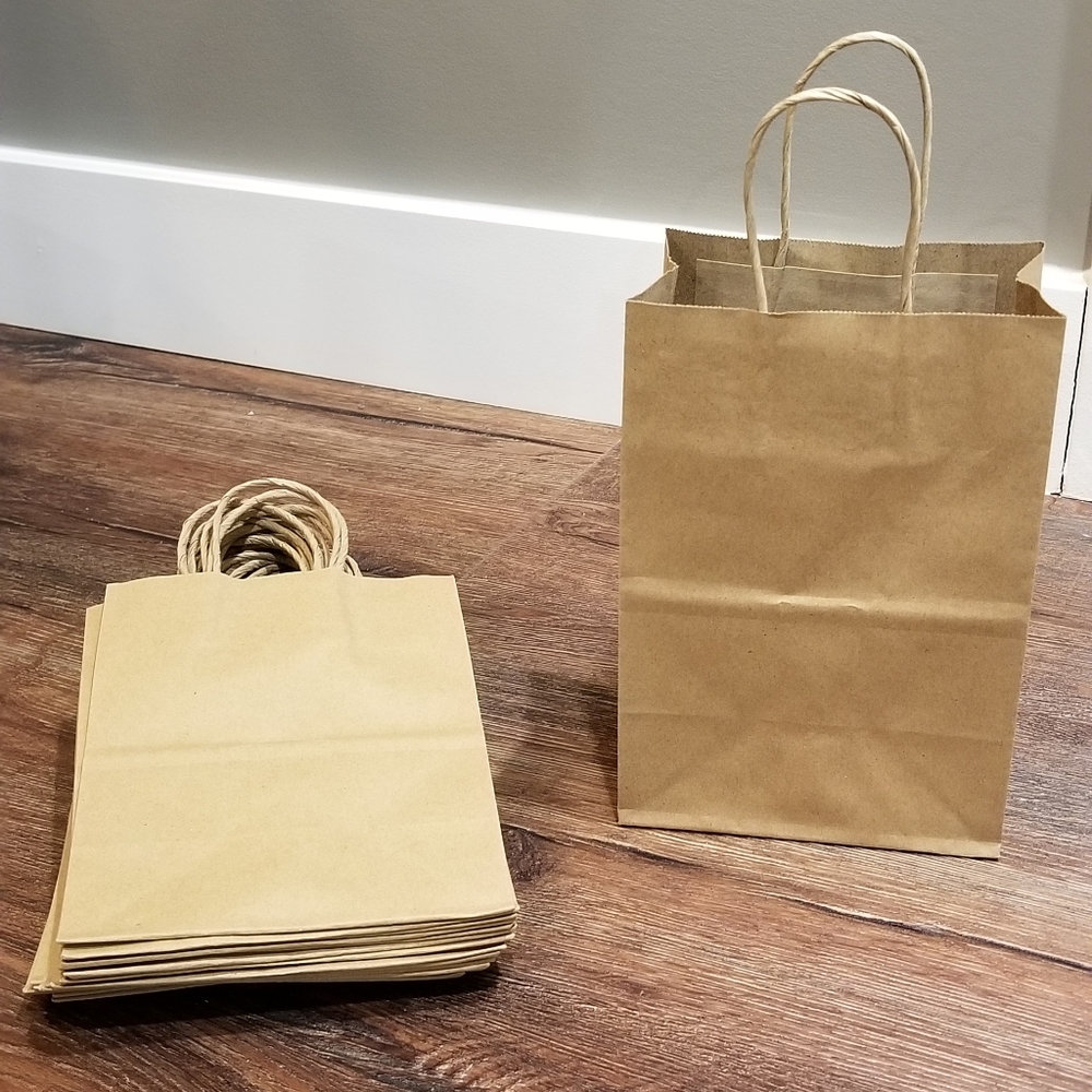 Kraft Paper Gift Bags